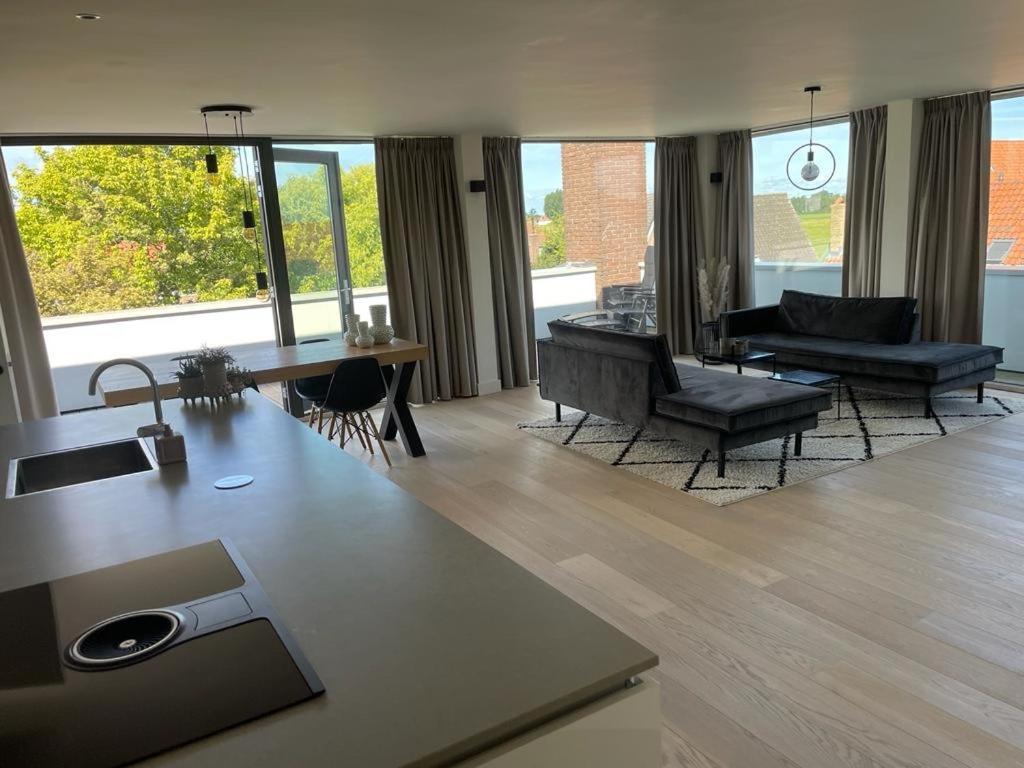 Waterview Penthouse - Luxe En Ruim Nabij Amsterdam Appartamento *